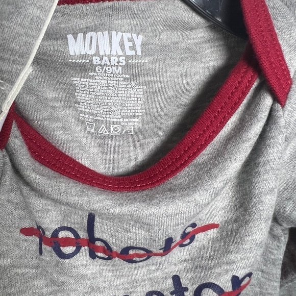 Monkey Bars 3 piece set size 6-9 month - Picture 5 of 5